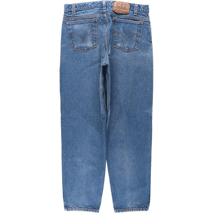 90'S Levi's 550 Relaxed Fit Tapered Leg Orange Tab Tapered Denim Pants Men's W33 Vintage cotton blue type Vintage Second Hand