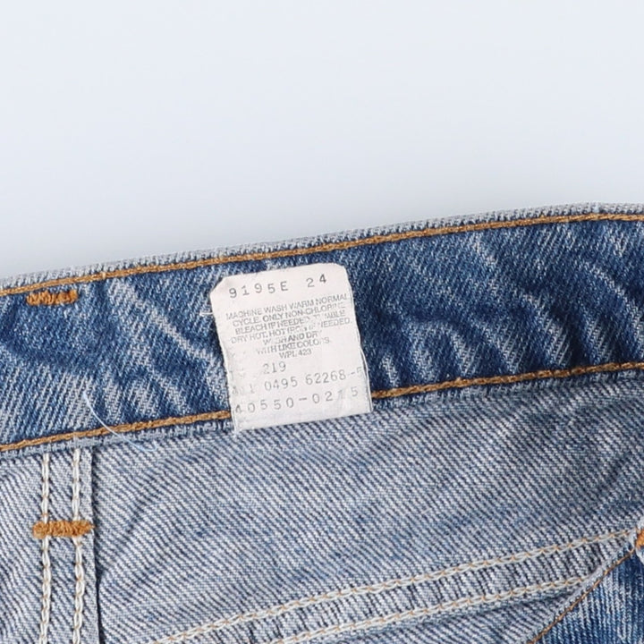90'S Levi's 550 Relaxed Fit Tapered Leg Orange Tab Tapered Denim Pants Men's W33 Vintage cotton blue type Vintage Second Hand
