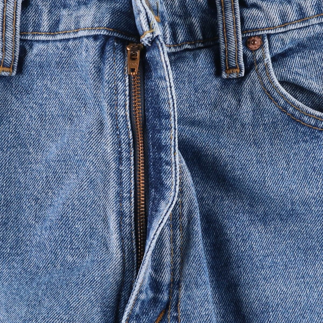 ~90'S Levi's 550 Relaxed Fit Tapered Leg Denim Pants, Made in Canada, Men's W35 (approx.), Vintage cotton blue type Vintage Second Hand