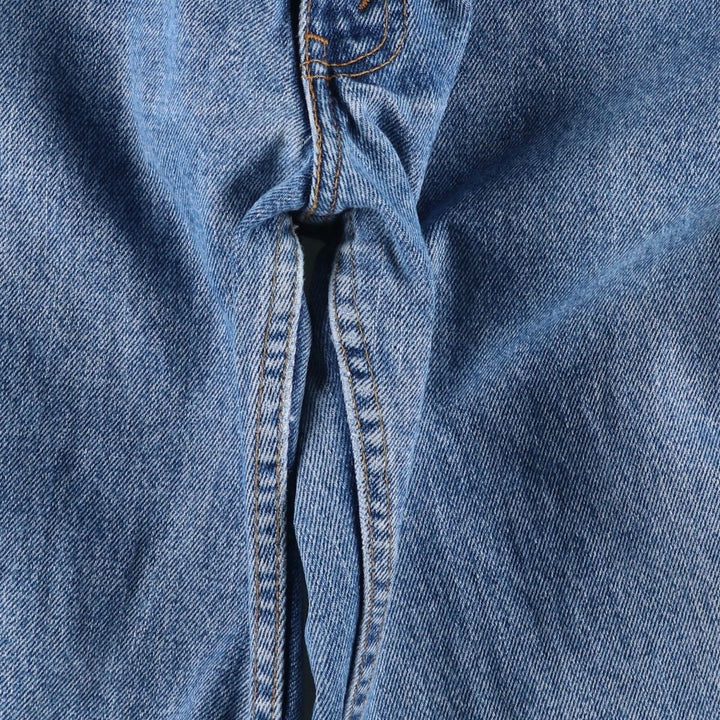 ~90'S Levi's 550 Relaxed Fit Tapered Leg Denim Pants, Made in Canada, Men's W35 (approx.), Vintage cotton blue type Vintage Second Hand