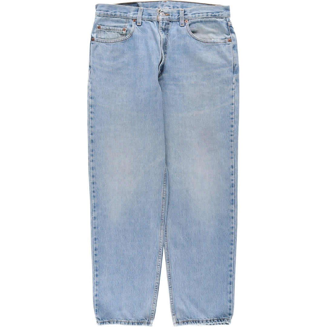 00'S Levi's 550 Relaxed Fit Tapered Denim Pants Men's W34 cotton blue type Vintage Second Hand