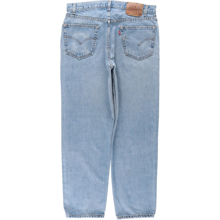 00'S Levi's 550 Relaxed Fit Tapered Denim Pants Men's W34 cotton blue type Vintage Second Hand