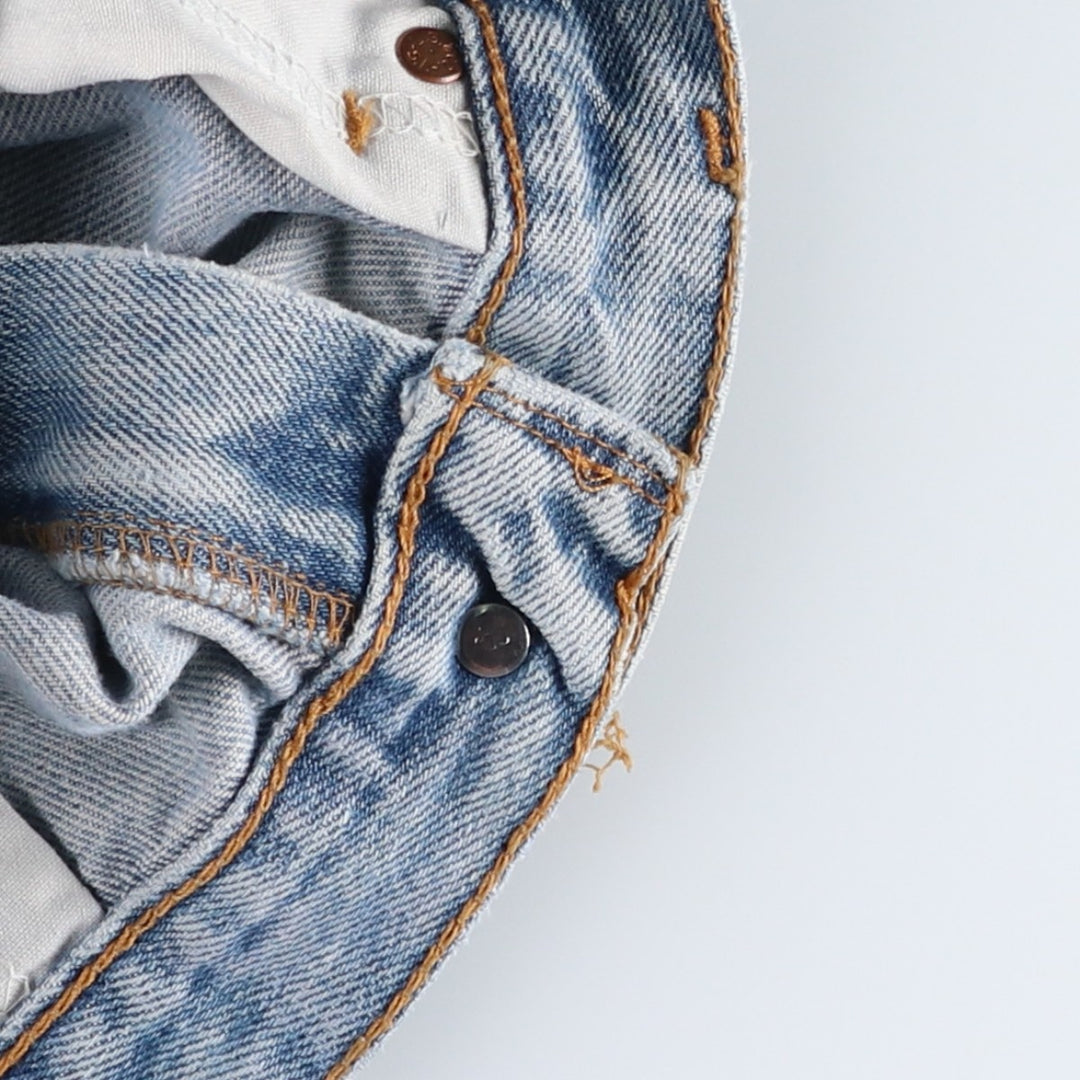 00'S Levi's 550 Relaxed Fit Tapered Denim Pants Men's W34 cotton blue type Vintage Second Hand