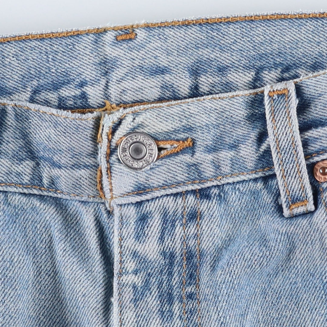 00'S Levi's 550 Relaxed Fit Tapered Denim Pants Men's W34 cotton blue type Vintage Second Hand