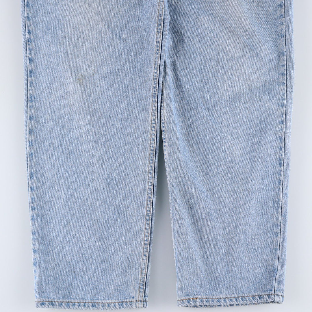00'S Levi's 550 Relaxed Fit Tapered Denim Pants for Men, W35 cotton blue type Vintage Second Hand