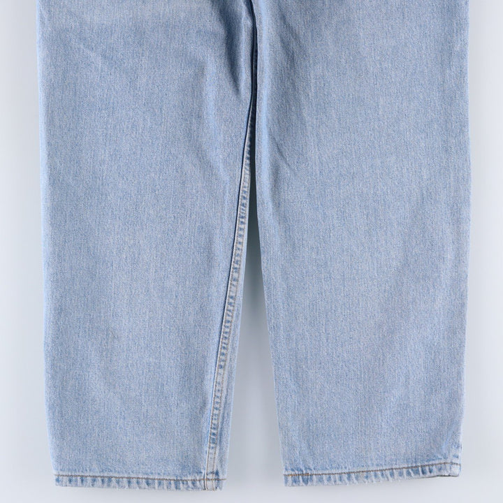 00'S Levi's 550 Relaxed Fit Tapered Denim Pants for Men, W35 cotton blue type Vintage Second Hand