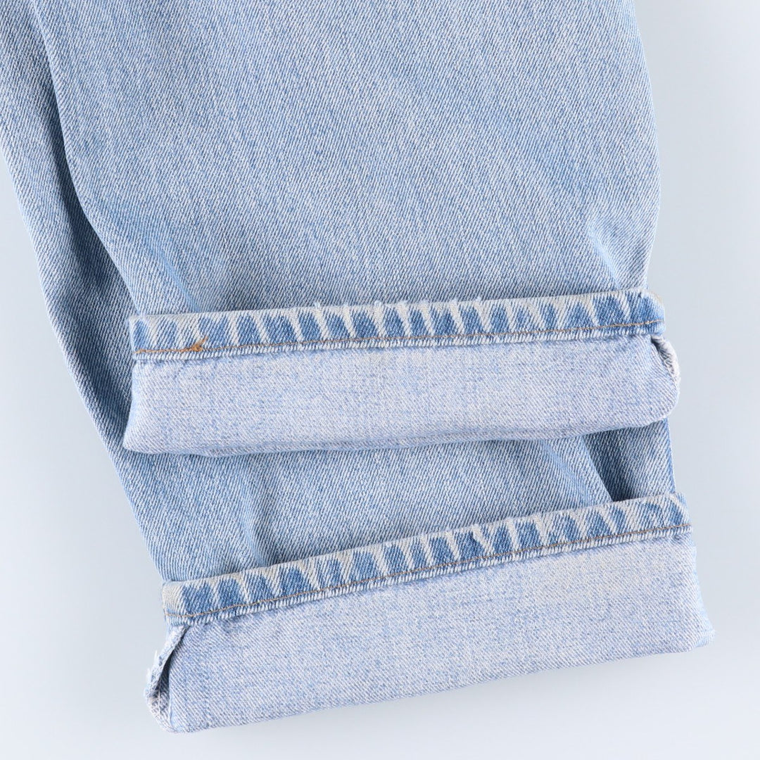 00'S Levi's 550 Relaxed Fit Tapered Denim Pants for Men, W35 cotton blue type Vintage Second Hand