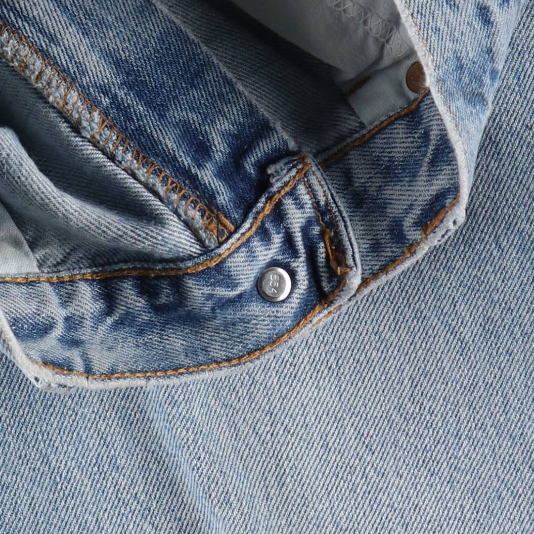 00'S Levi's 550 Relaxed Fit Tapered Denim Pants Made in USA Men's W34 cotton blue type Vintage Second Hand