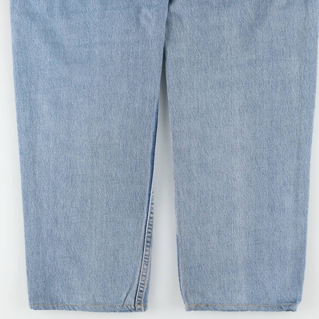 00'S Levi's 550 Relaxed Fit Tapered Denim Pants Made in USA Men's W34 cotton blue type Vintage Second Hand