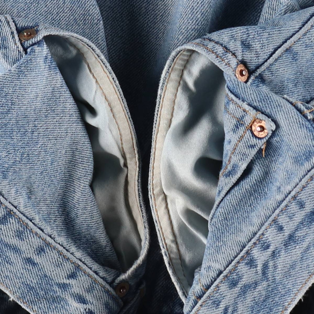00'S Levi's 550 Relaxed Fit Tapered Denim Pants Made in USA Men's W34 cotton blue type Vintage Second Hand