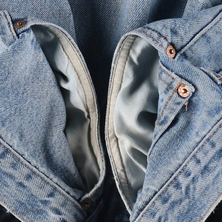00'S Levi's 550 Relaxed Fit Tapered Denim Pants Made in USA Men's W34 cotton blue type Vintage Second Hand