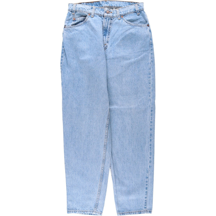 90'S Levi's 560 Loose Fit Tapered Leg Orange Tab Tapered Denim Pants, Made in USA, Men's Size W31 (approx.) cotton blue type Vintage Second Hand