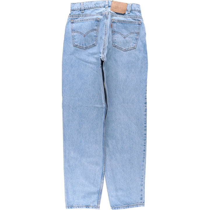 90'S Levi's 560 Loose Fit Tapered Leg Orange Tab Tapered Denim Pants, Made in USA, Men's Size W31 (approx.) cotton blue type Vintage Second Hand