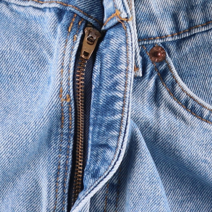 90'S Levi's 560 Loose Fit Tapered Leg Orange Tab Tapered Denim Pants, Made in USA, Men's Size W31 (approx.) cotton blue type Vintage Second Hand