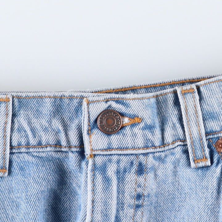 90'S Levi's 560 Loose Fit Tapered Leg Orange Tab Tapered Denim Pants, Made in USA, Men's Size W31 (approx.) cotton blue type Vintage Second Hand