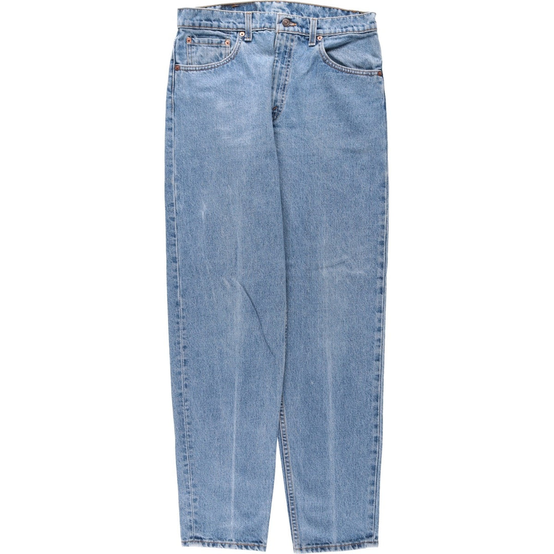 90'S Levi's 550 Relaxed Fit Tapered Leg Tapered Denim Pants Made in USA Men's W32 Vintage cotton blue type Vintage Second Hand