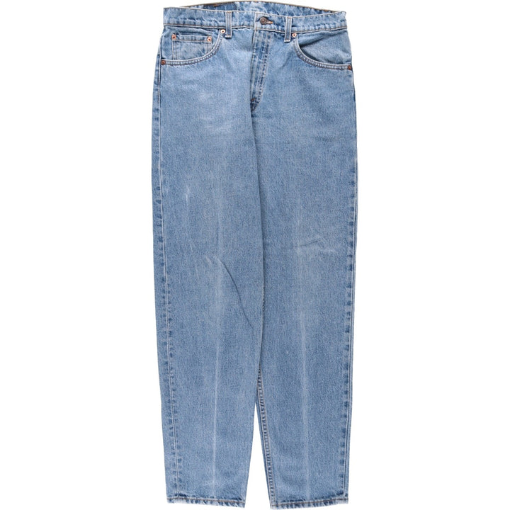 90'S Levi's 550 Relaxed Fit Tapered Leg Tapered Denim Pants Made in USA Men's W32 Vintage cotton blue type Vintage Second Hand