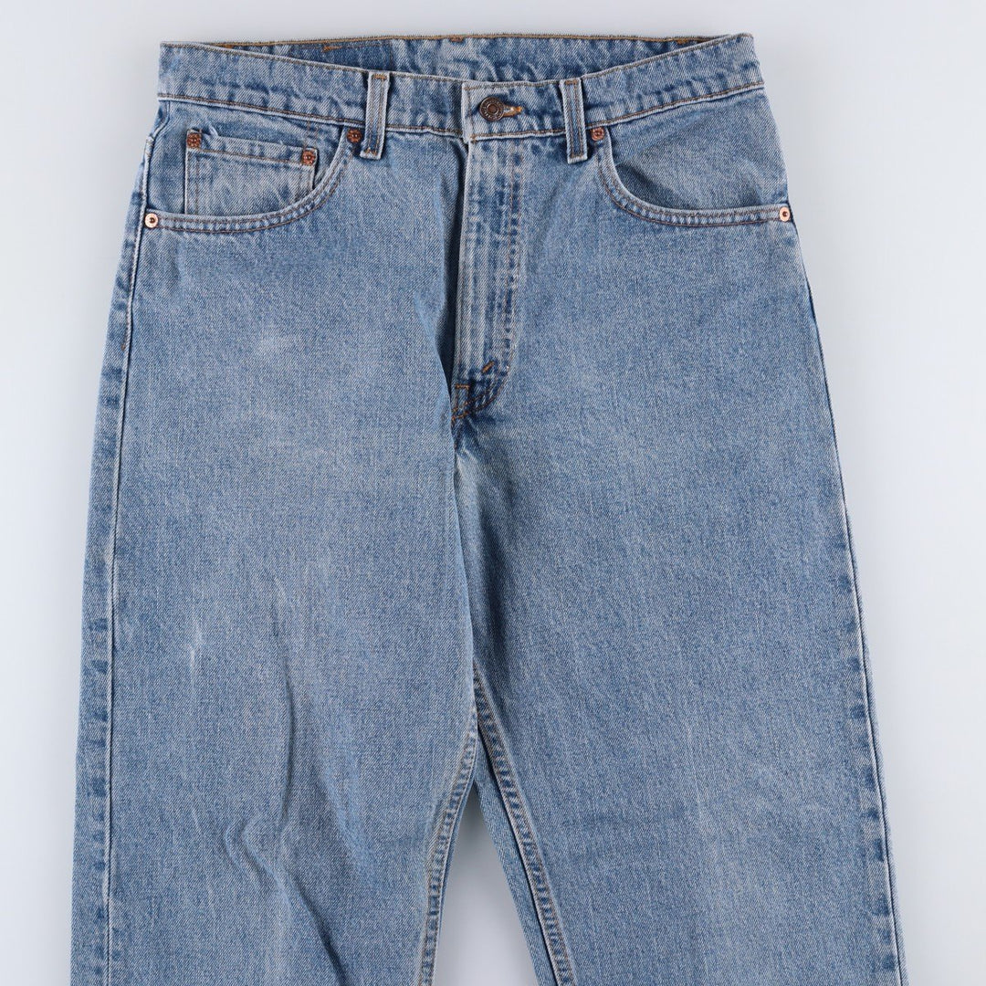 90'S Levi's 550 Relaxed Fit Tapered Leg Tapered Denim Pants Made in USA Men's W32 Vintage cotton blue type Vintage Second Hand