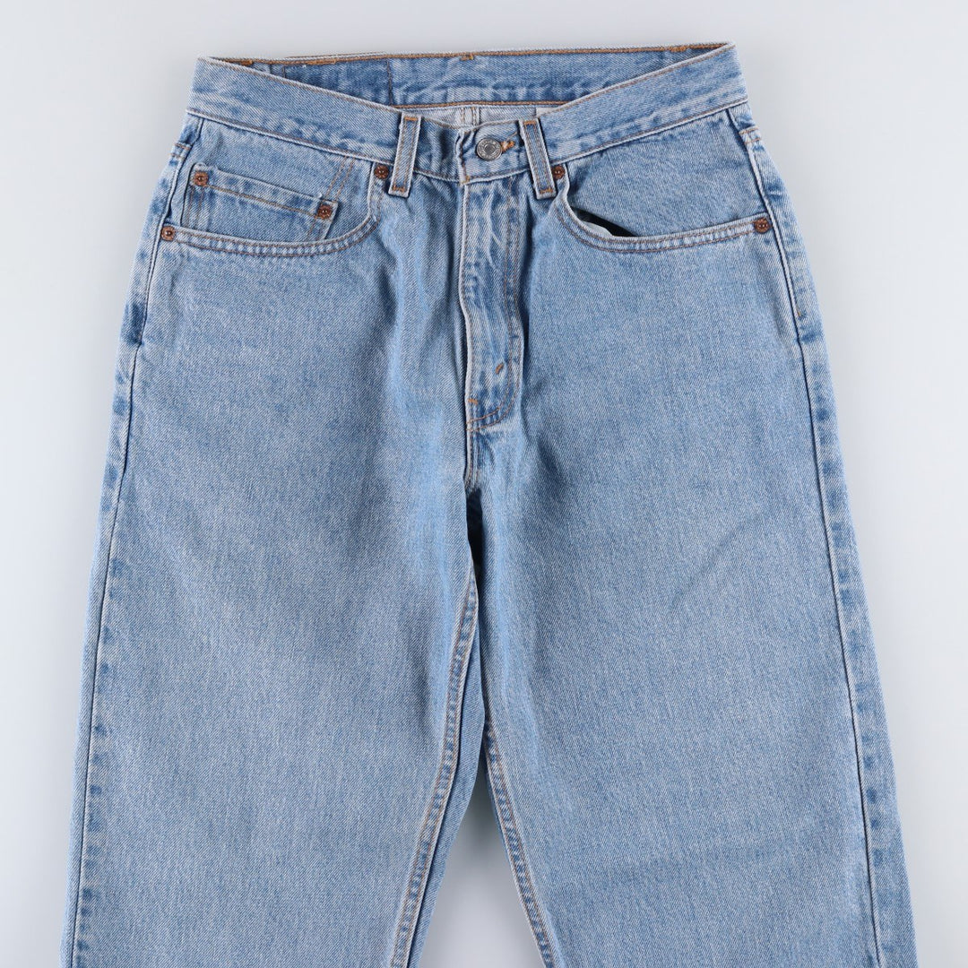 2000'S Levi's 550 Relaxed Fit Tapered Denim Pants, Made in USA, Men's Size W30 cotton blue type Vintage Second Hand