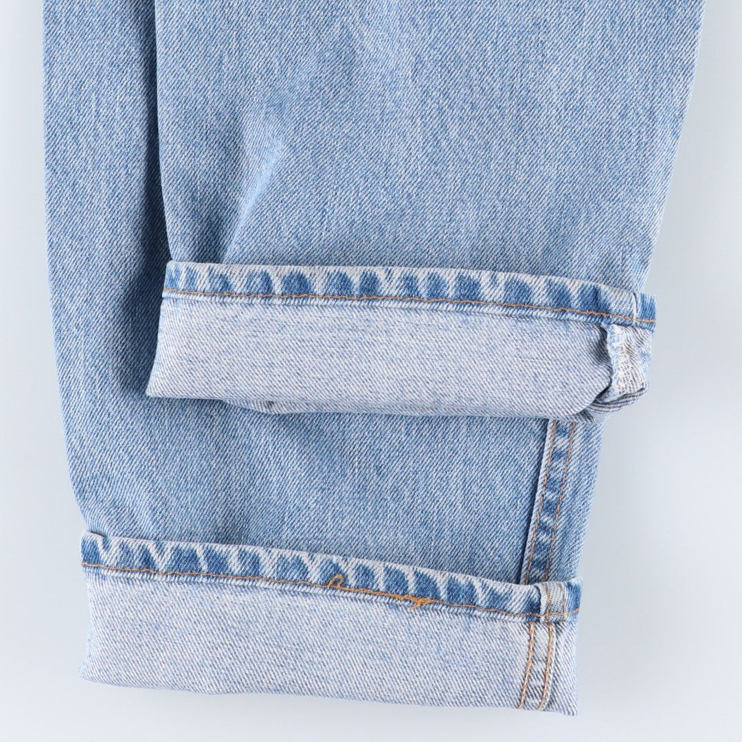 2000'S Levi's 550 Relaxed Fit Tapered Denim Pants, Made in USA, Men's Size W30 cotton blue type Vintage Second Hand