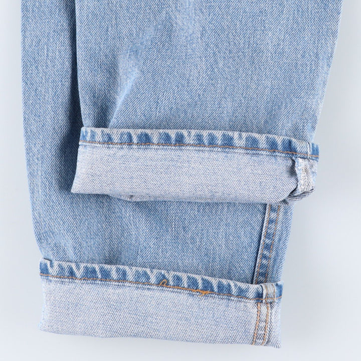 2000'S Levi's 550 Relaxed Fit Tapered Denim Pants, Made in USA, Men's Size W30 cotton blue type Vintage Second Hand