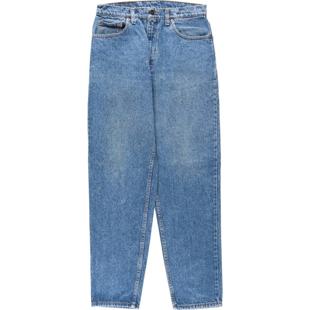 1990'S Levi's 550-4891 Tapered Denim Pants, Made in USA, Men's Size W31 (approx.), Vintage cotton blue type Vintage Second Hand