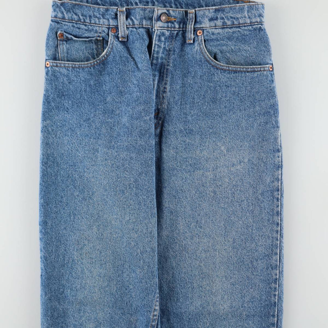 1990'S Levi's 550-4891 Tapered Denim Pants, Made in USA, Men's Size W31 (approx.), Vintage cotton blue type Vintage Second Hand