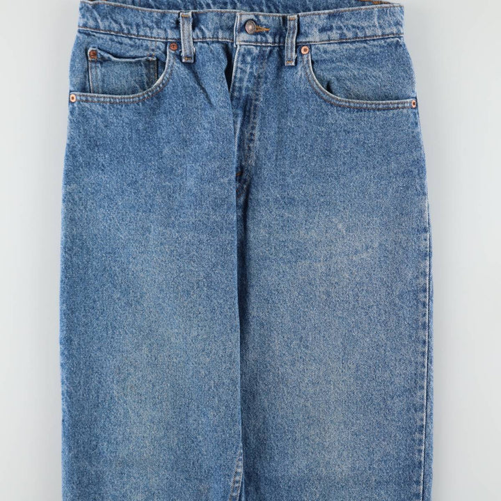 1990'S Levi's 550-4891 Tapered Denim Pants, Made in USA, Men's Size W31 (approx.), Vintage cotton blue type Vintage Second Hand