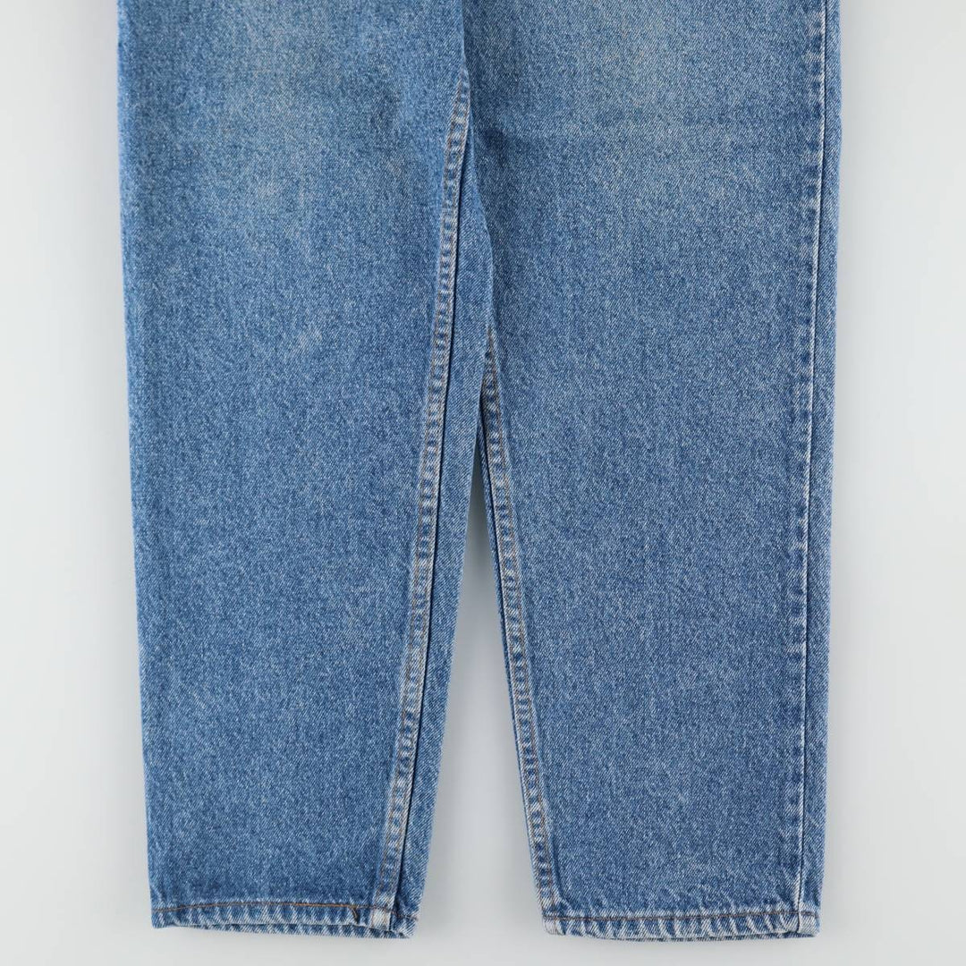 1990'S Levi's 550-4891 Tapered Denim Pants, Made in USA, Men's Size W31 (approx.), Vintage cotton blue type Vintage Second Hand