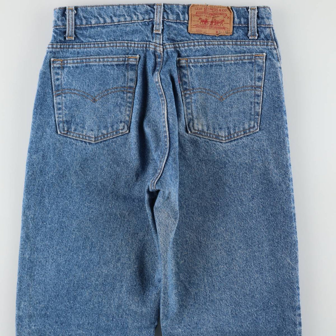 1990'S Levi's 550-4891 Tapered Denim Pants, Made in USA, Men's Size W31 (approx.), Vintage cotton blue type Vintage Second Hand