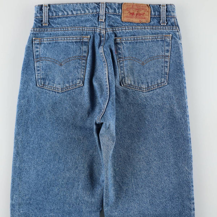 1990'S Levi's 550-4891 Tapered Denim Pants, Made in USA, Men's Size W31 (approx.), Vintage cotton blue type Vintage Second Hand