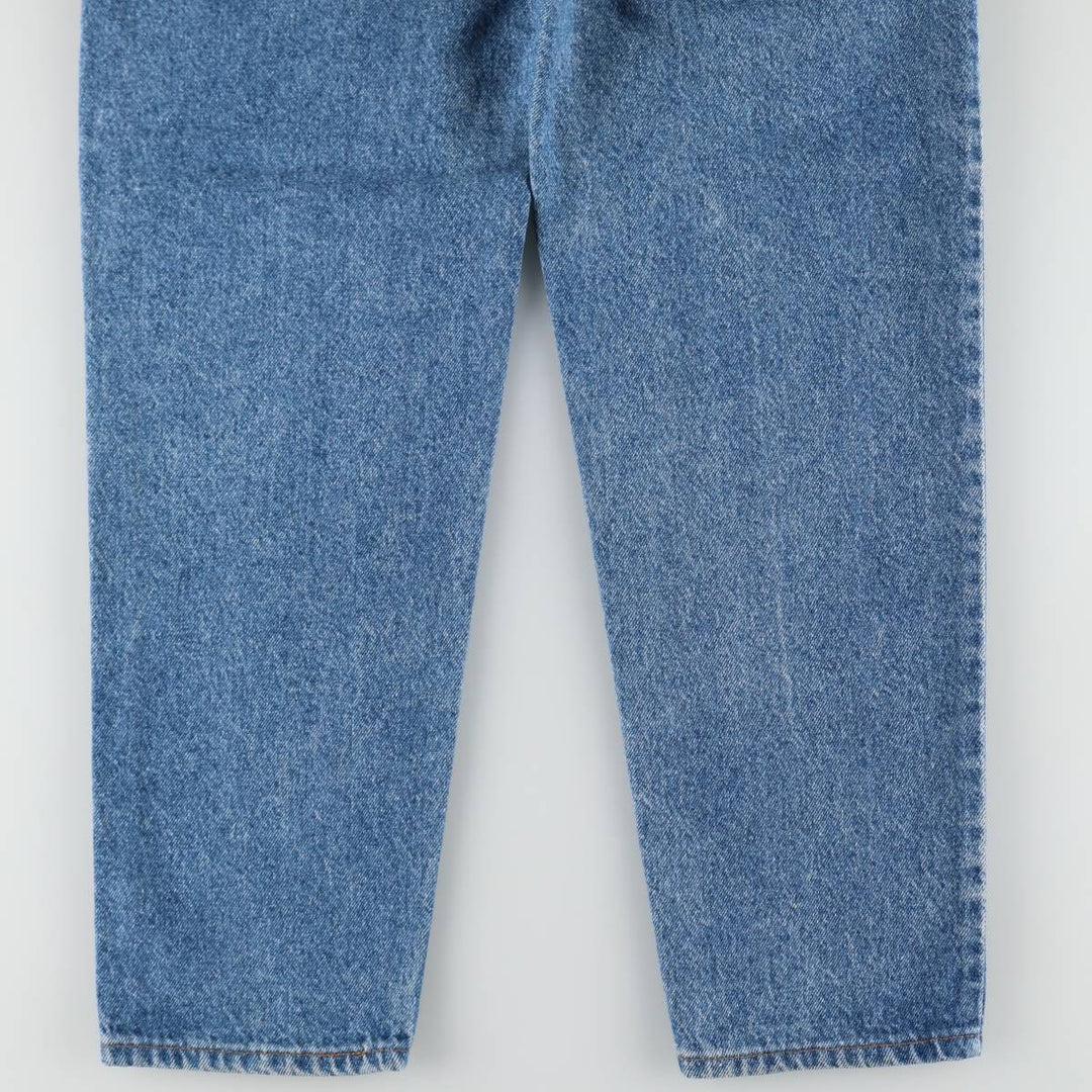 1990'S Levi's 550-4891 Tapered Denim Pants, Made in USA, Men's Size W31 (approx.), Vintage cotton blue type Vintage Second Hand