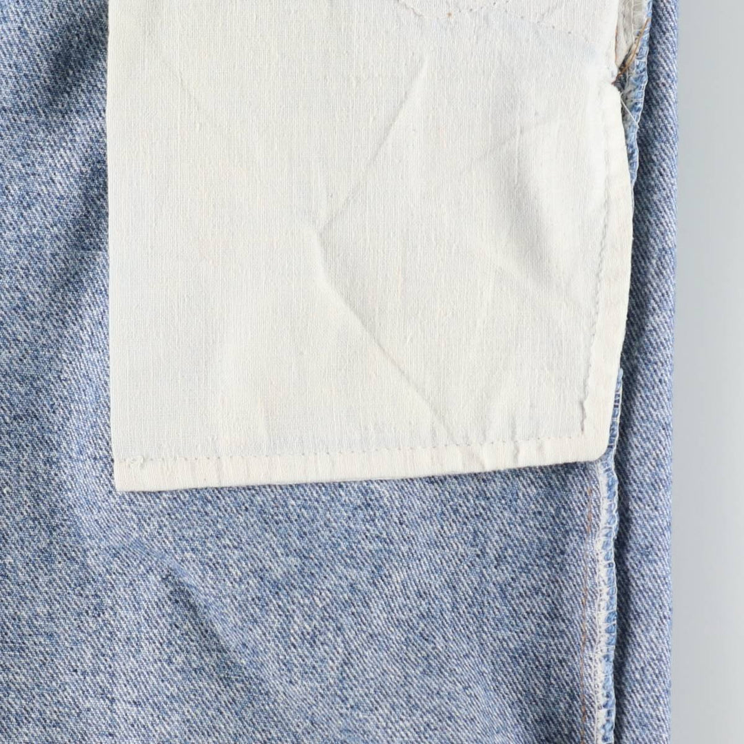 1990'S Levi's 550-4891 Tapered Denim Pants, Made in USA, Men's Size W31 (approx.), Vintage cotton blue type Vintage Second Hand