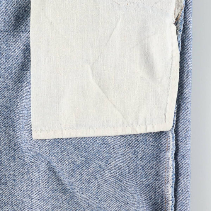 1990'S Levi's 550-4891 Tapered Denim Pants, Made in USA, Men's Size W31 (approx.), Vintage cotton blue type Vintage Second Hand