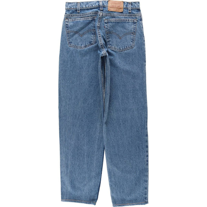 90'S Levi's 550 Relaxed Fit Tapered Leg Tapered Denim Pants Made in USA Men's W31 Vintage cotton blue type Vintage Second Hand