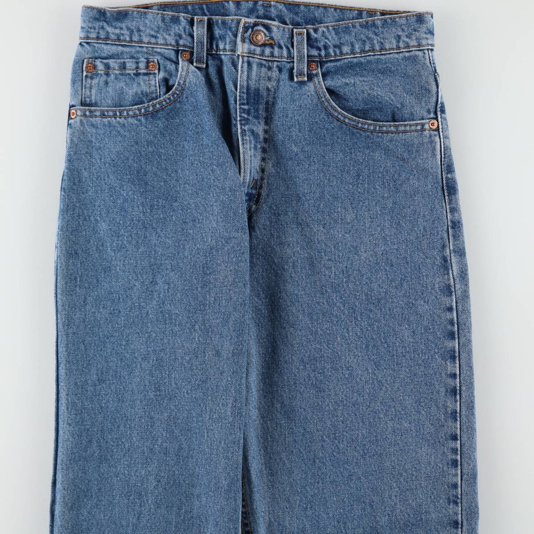 90'S Levi's 550 Relaxed Fit Tapered Leg Tapered Denim Pants Made in USA Men's W31 Vintage cotton blue type Vintage Second Hand
