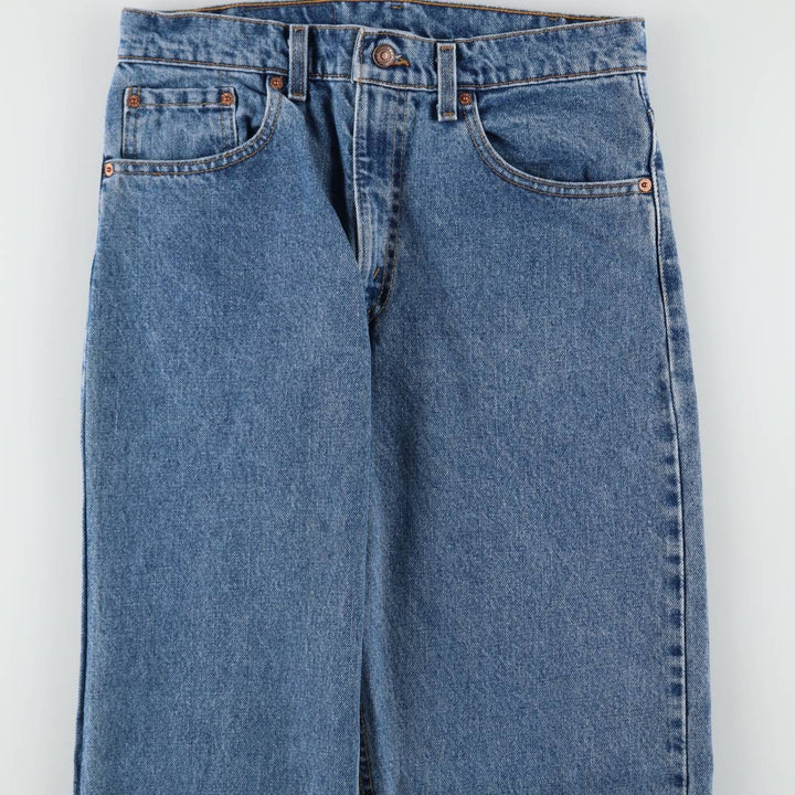 90'S Levi's 550 Relaxed Fit Tapered Leg Tapered Denim Pants Made in USA Men's W31 Vintage cotton blue type Vintage Second Hand
