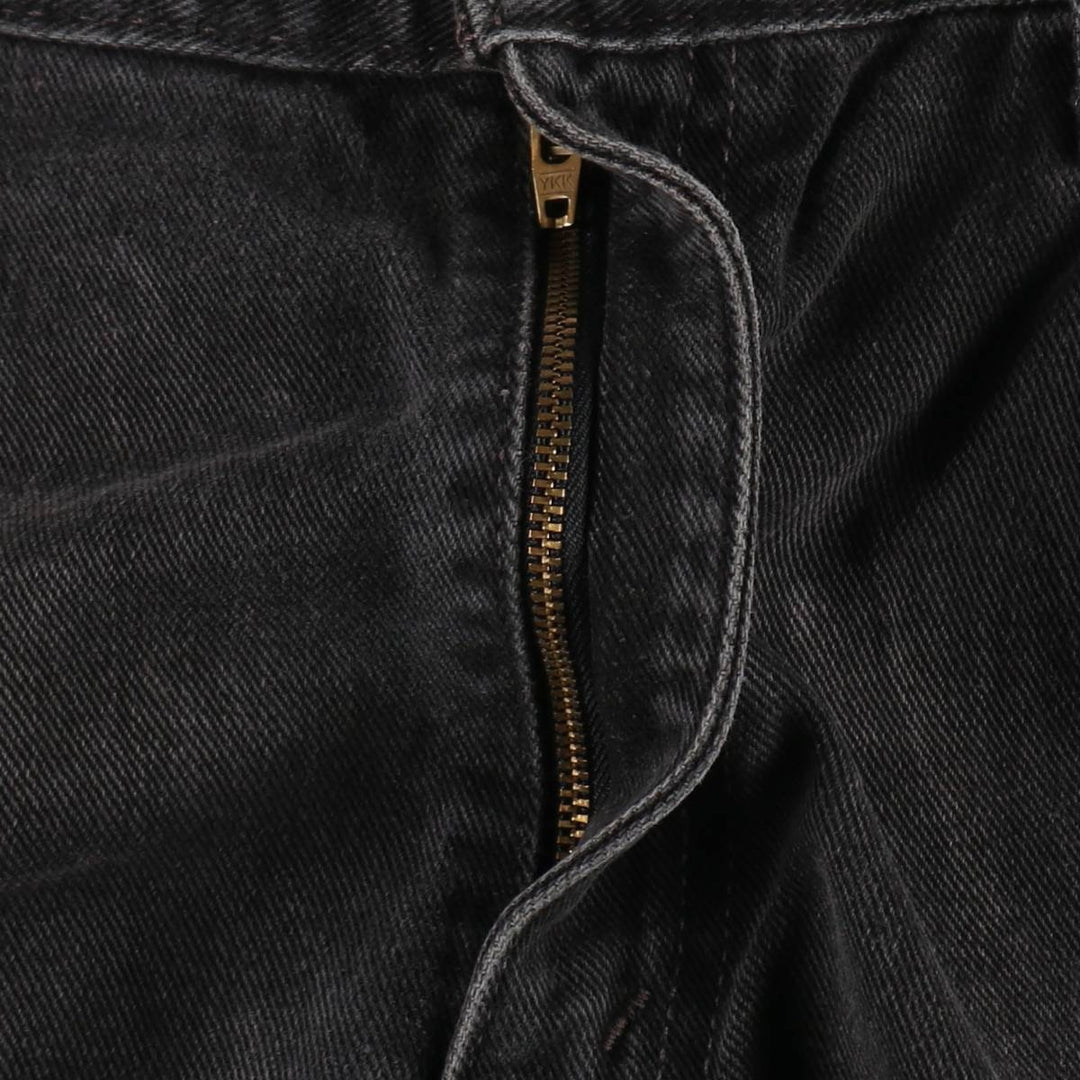 2000'S Levi's 560 Loose Fit Tapered Leg Black Denim Pants, Men's Size 34 cotton black type Vintage Second Hand