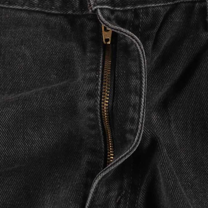 2000'S Levi's 560 Loose Fit Tapered Leg Black Denim Pants, Men's Size 34 cotton black type Vintage Second Hand