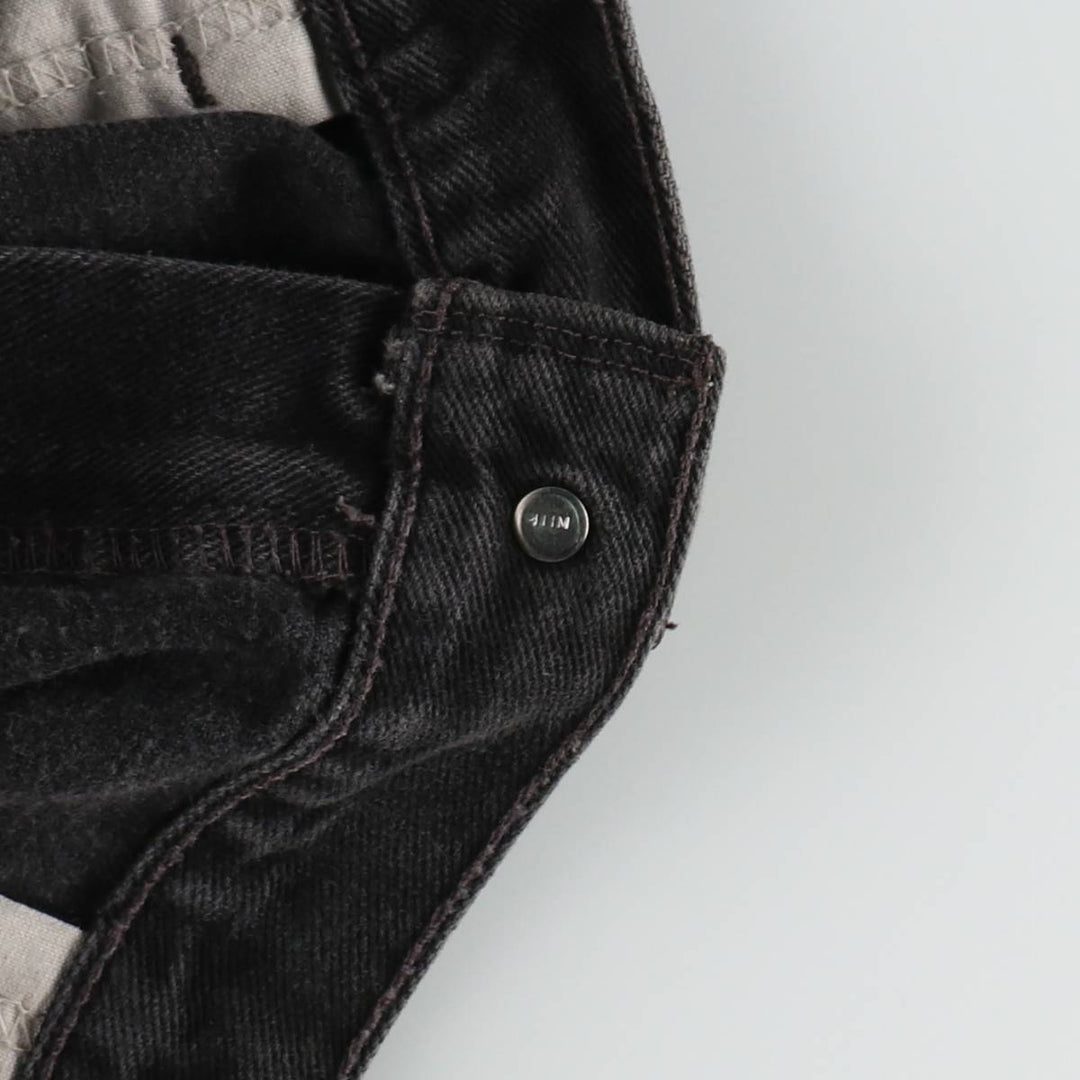 2000'S Levi's 560 Loose Fit Tapered Leg Black Denim Pants, Men's Size 34 cotton black type Vintage Second Hand