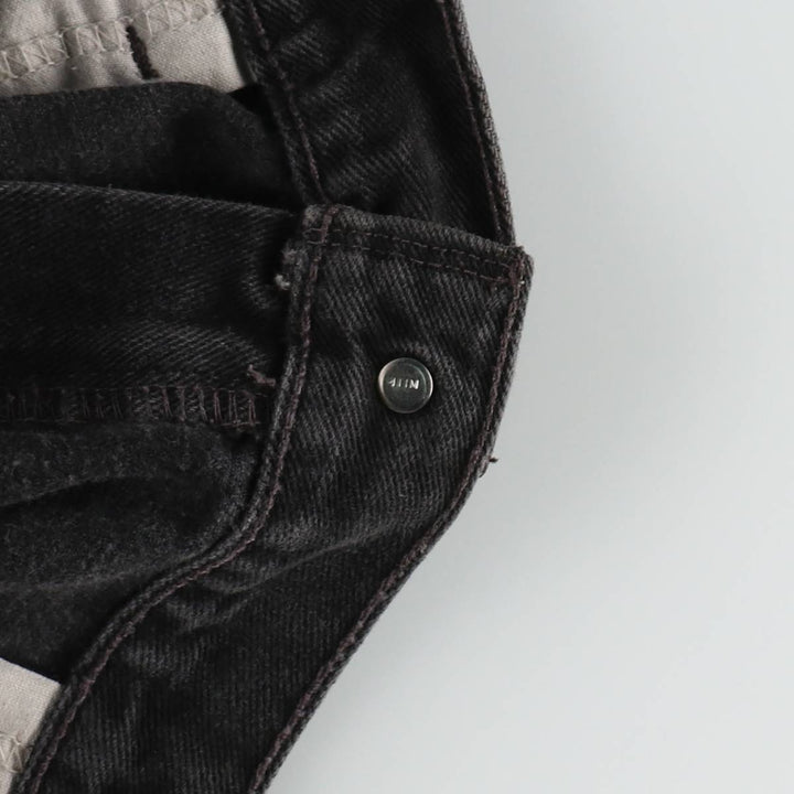 2000'S Levi's 560 Loose Fit Tapered Leg Black Denim Pants, Men's Size 34 cotton black type Vintage Second Hand