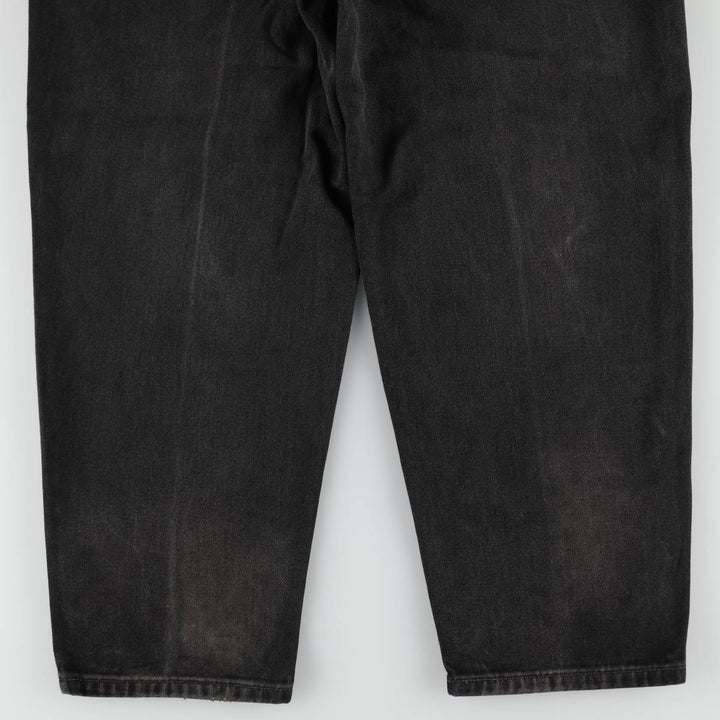 2000'S Levi's 560 Loose Fit Tapered Leg Black Denim Pants, Men's Size 34 cotton black type Vintage Second Hand