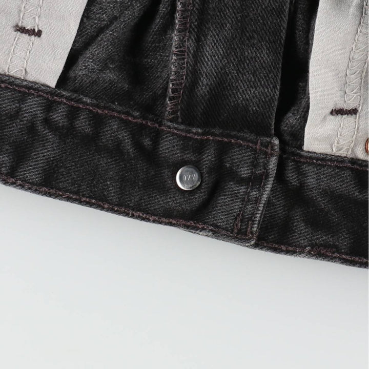 00'S Levi's 550 Relaxed Fit Black Denim Tapered Denim Pants Men's W32 cotton black type Vintage Second Hand