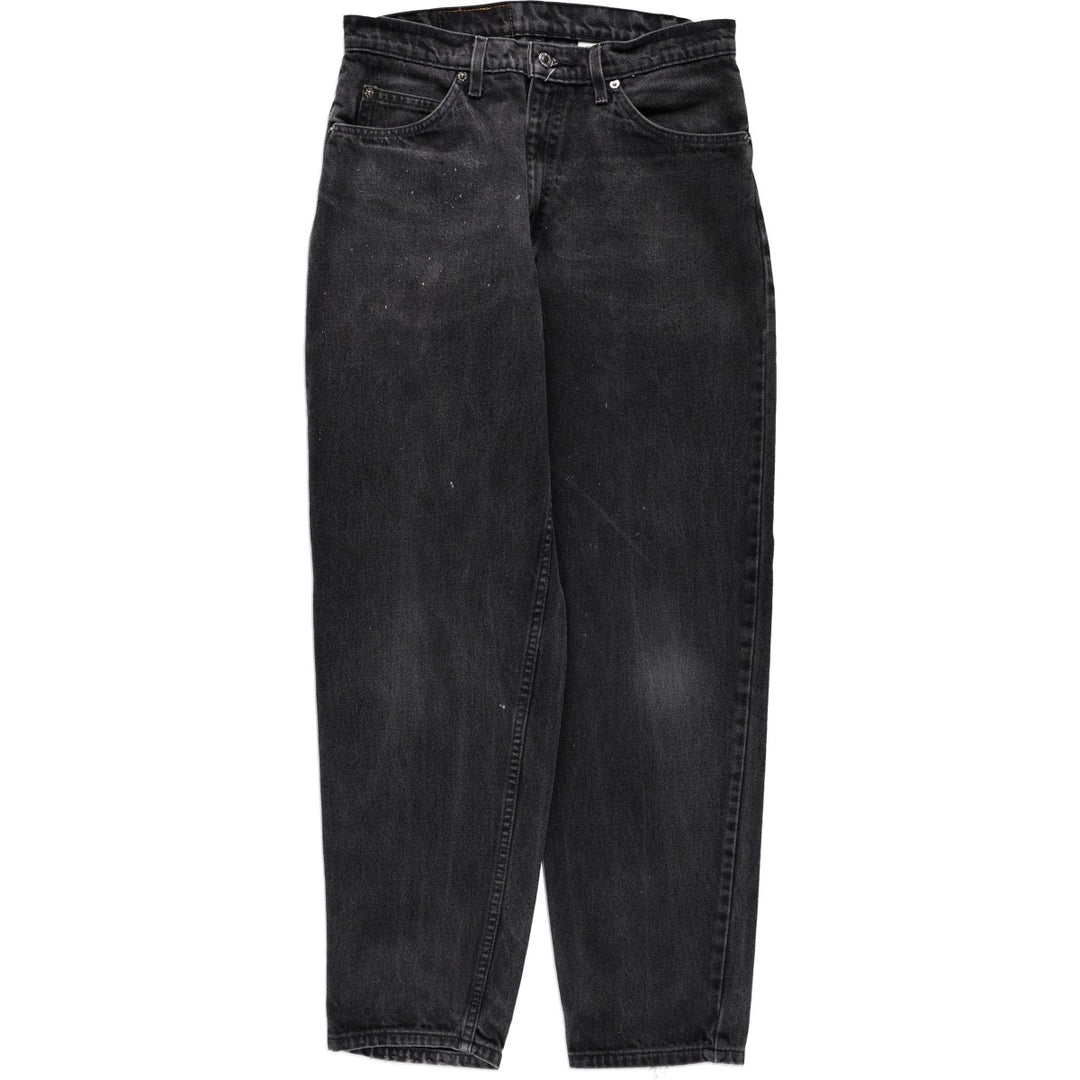 90'S Levi's 560 Loose Fit Tapered Leg Orange Tab Tapered Denim Pants, Men's W30 (approx.), Vintage cotton black type Vintage Second Hand