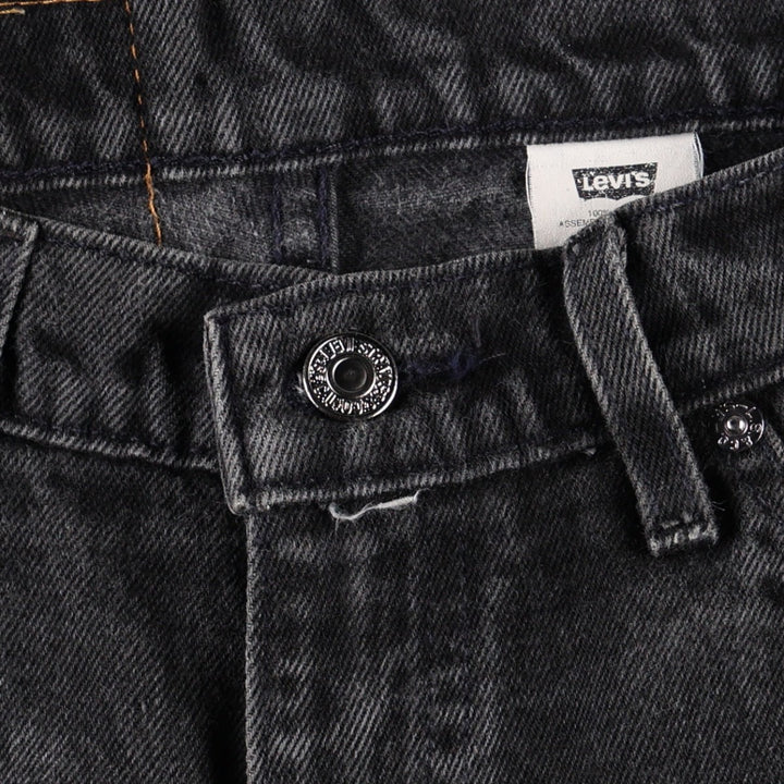 90'S Levi's 560 Loose Fit Tapered Leg Orange Tab Tapered Denim Pants, Men's W30 (approx.), Vintage cotton black type Vintage Second Hand