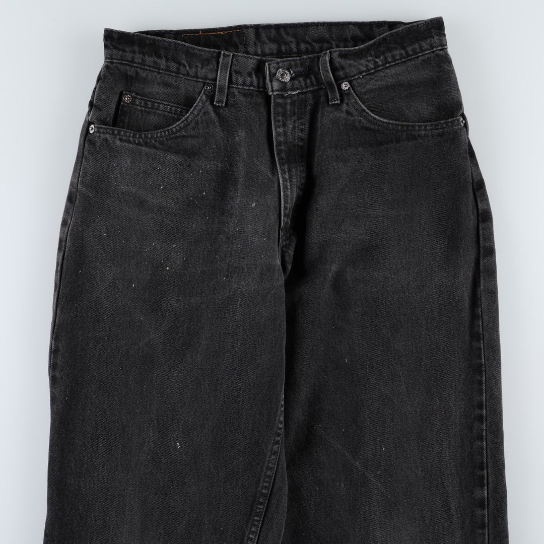 90'S Levi's 560 Loose Fit Tapered Leg Orange Tab Tapered Denim Pants, Men's W30 (approx.), Vintage cotton black type Vintage Second Hand