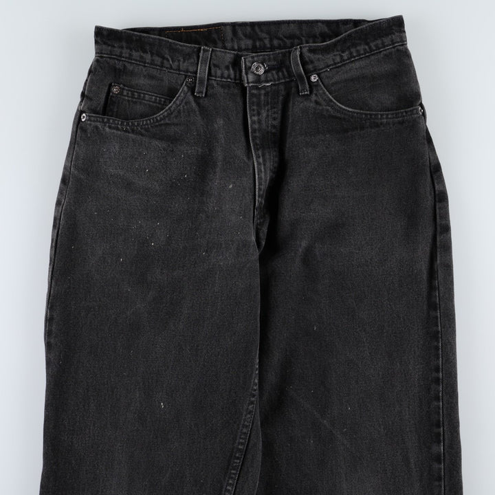 90'S Levi's 560 Loose Fit Tapered Leg Orange Tab Tapered Denim Pants, Men's W30 (approx.), Vintage cotton black type Vintage Second Hand