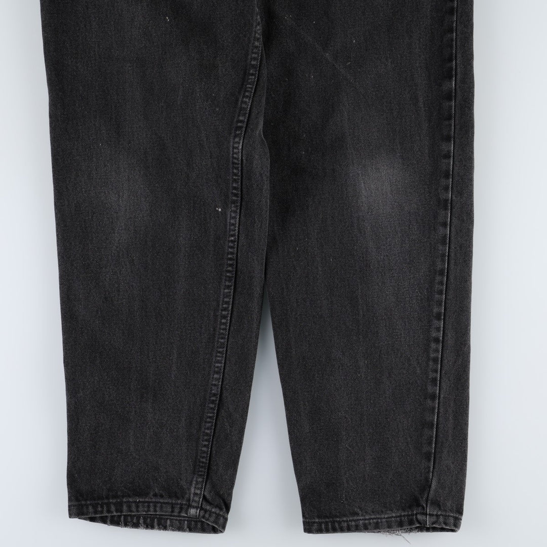 90'S Levi's 560 Loose Fit Tapered Leg Orange Tab Tapered Denim Pants, Men's W30 (approx.), Vintage cotton black type Vintage Second Hand