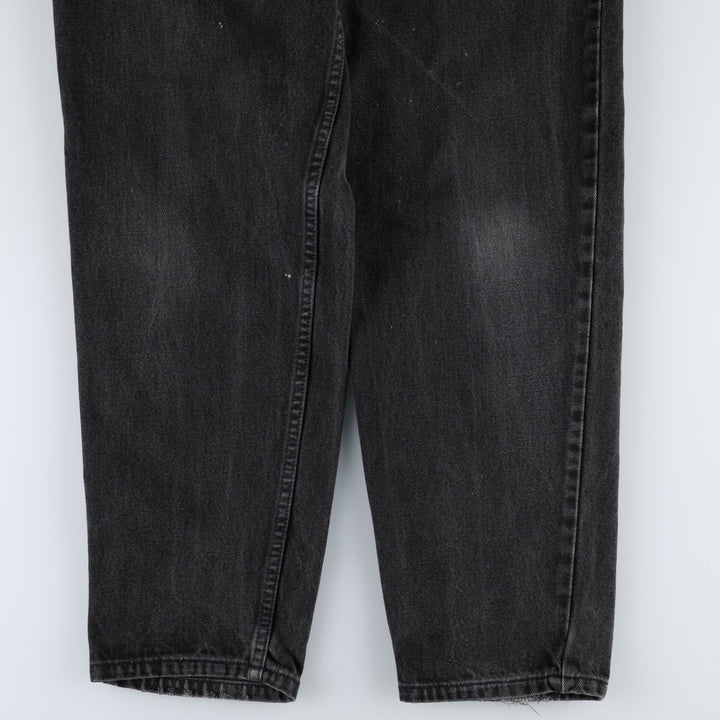 90'S Levi's 560 Loose Fit Tapered Leg Orange Tab Tapered Denim Pants, Men's W30 (approx.), Vintage cotton black type Vintage Second Hand