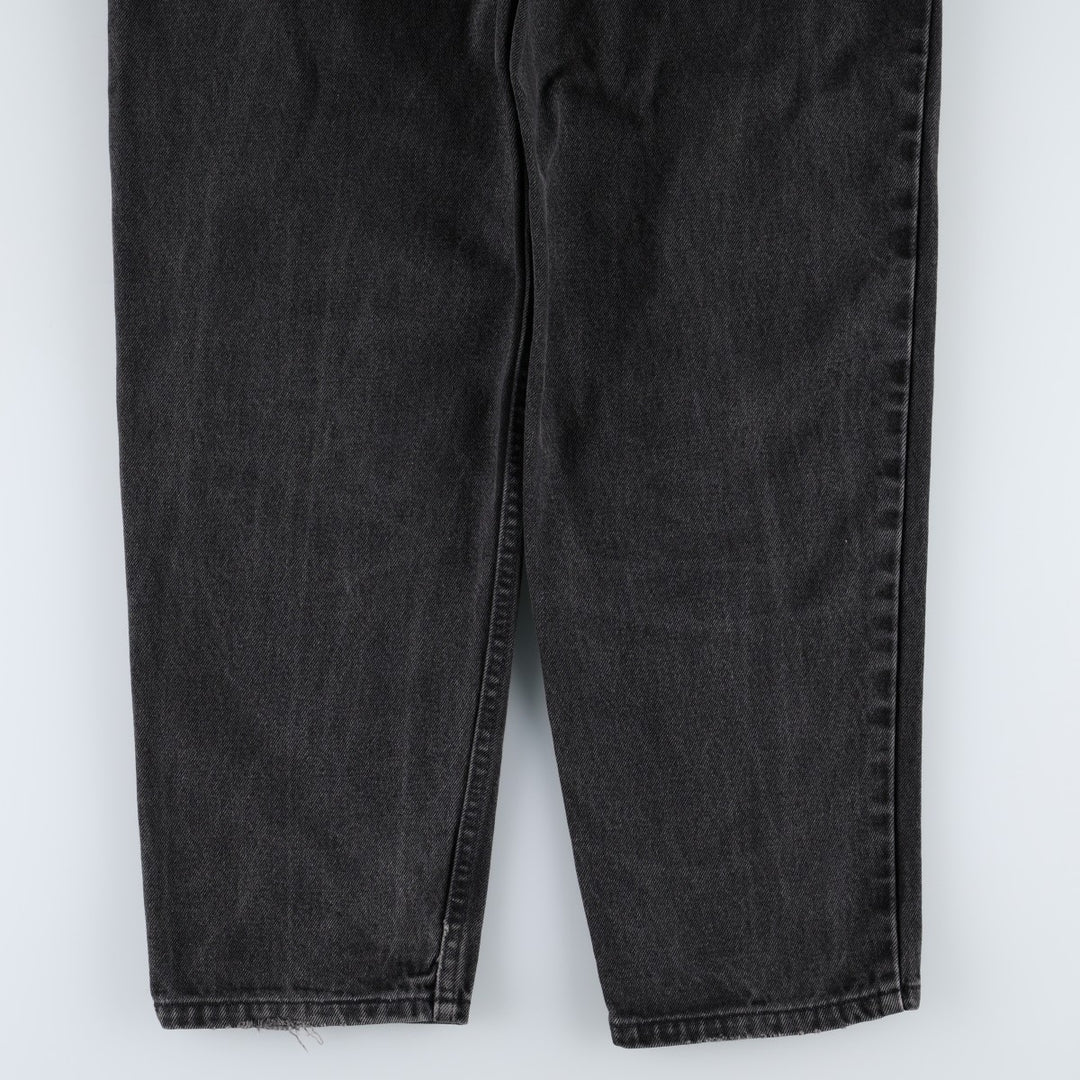 90'S Levi's 560 Loose Fit Tapered Leg Orange Tab Tapered Denim Pants, Men's W30 (approx.), Vintage cotton black type Vintage Second Hand